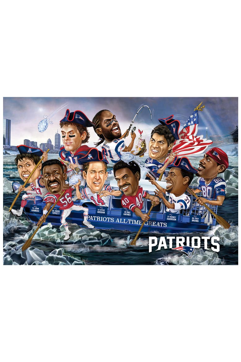 New England Patriots 500 Piece Puzzle, Alternate, color, Multicolor
