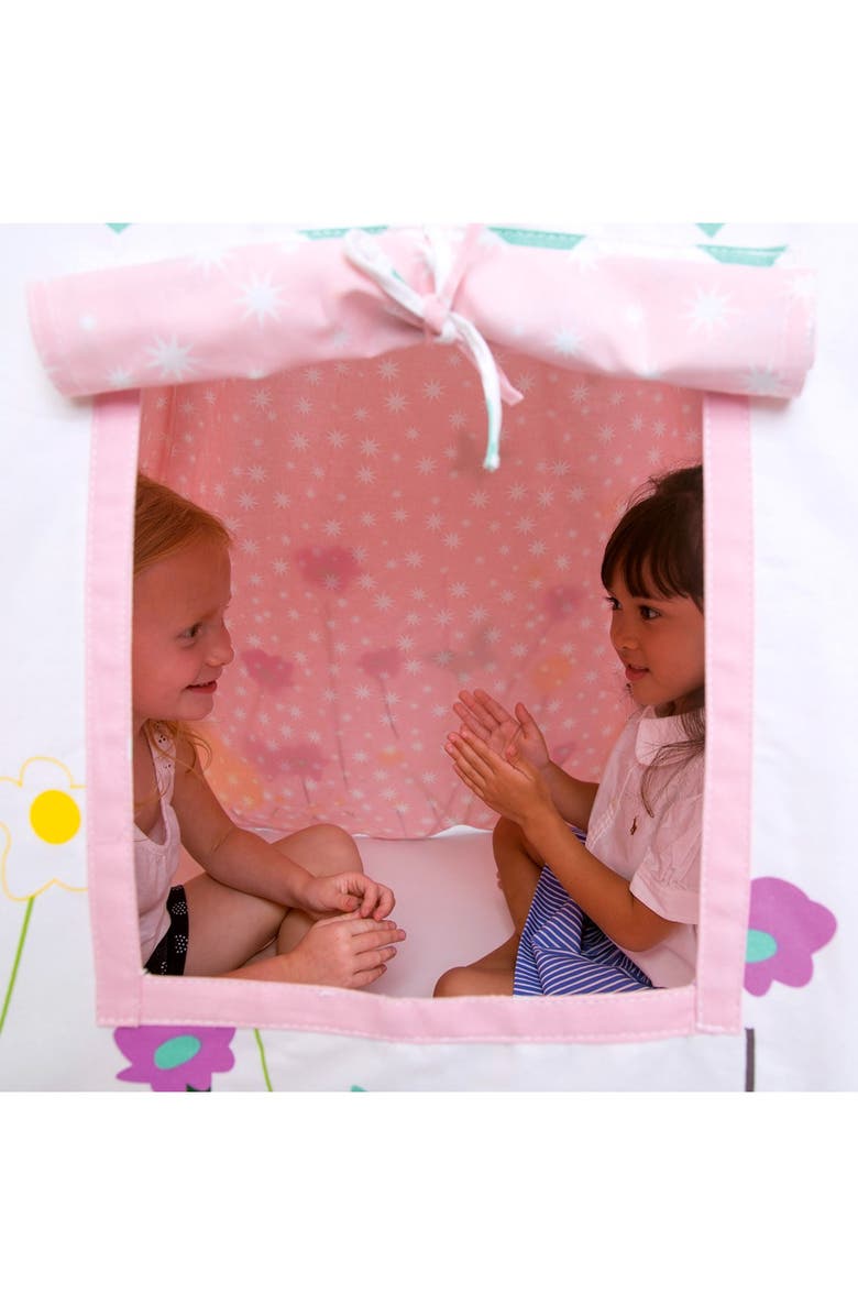 Pacific Play Tents 'Wildflowers' Cotton Canvas Teepee, Alternate, color,