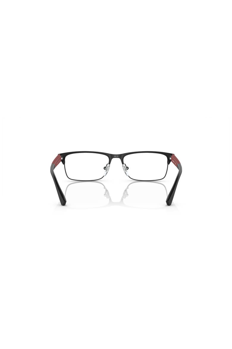 49mm Rectangle optical glasses, Alternate, color, Black