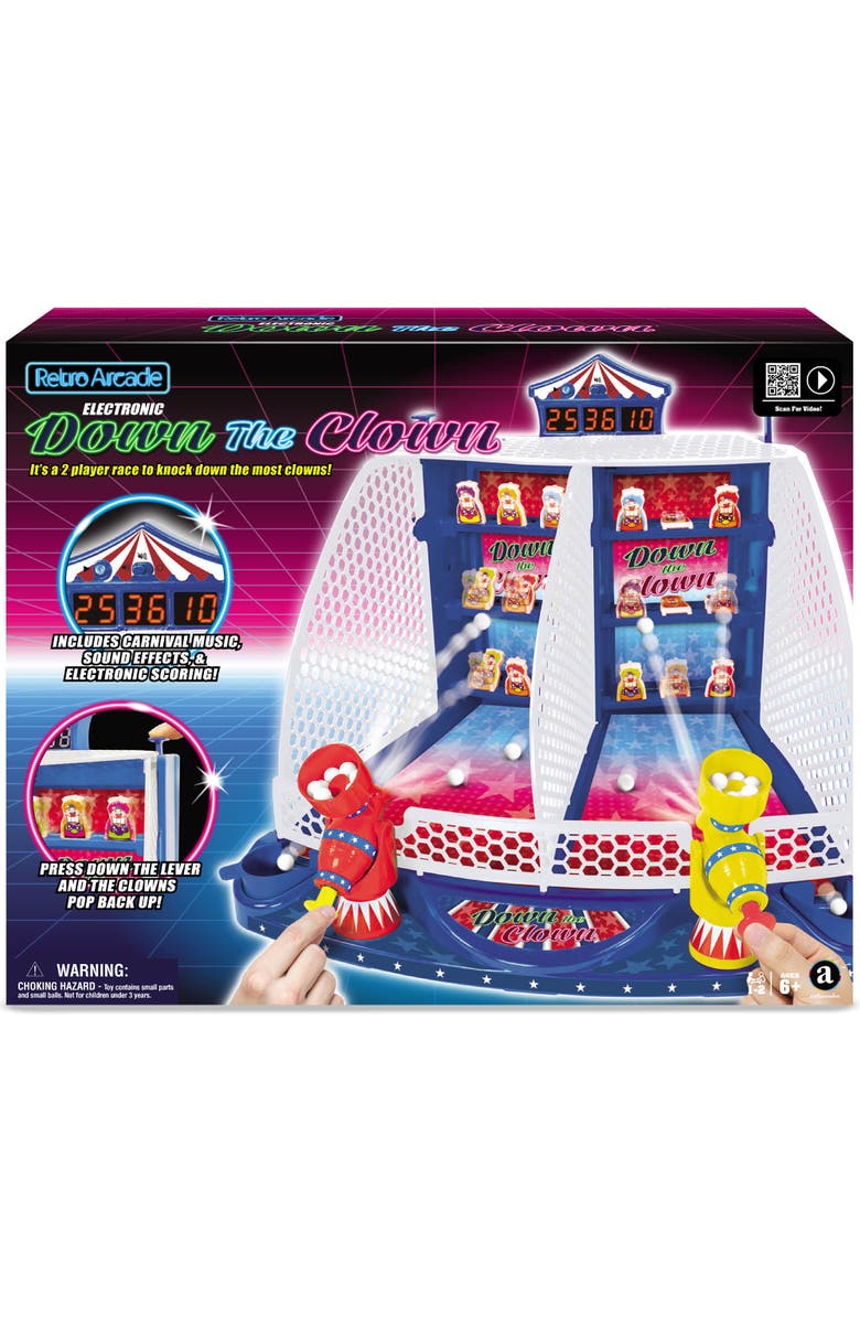 Ambassador Games Down The Clown Tabletop Game, Main, color, Multicolored