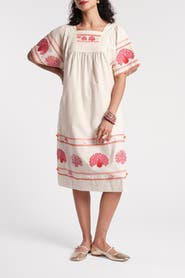Frances Valentine Picnic Peacock Dress