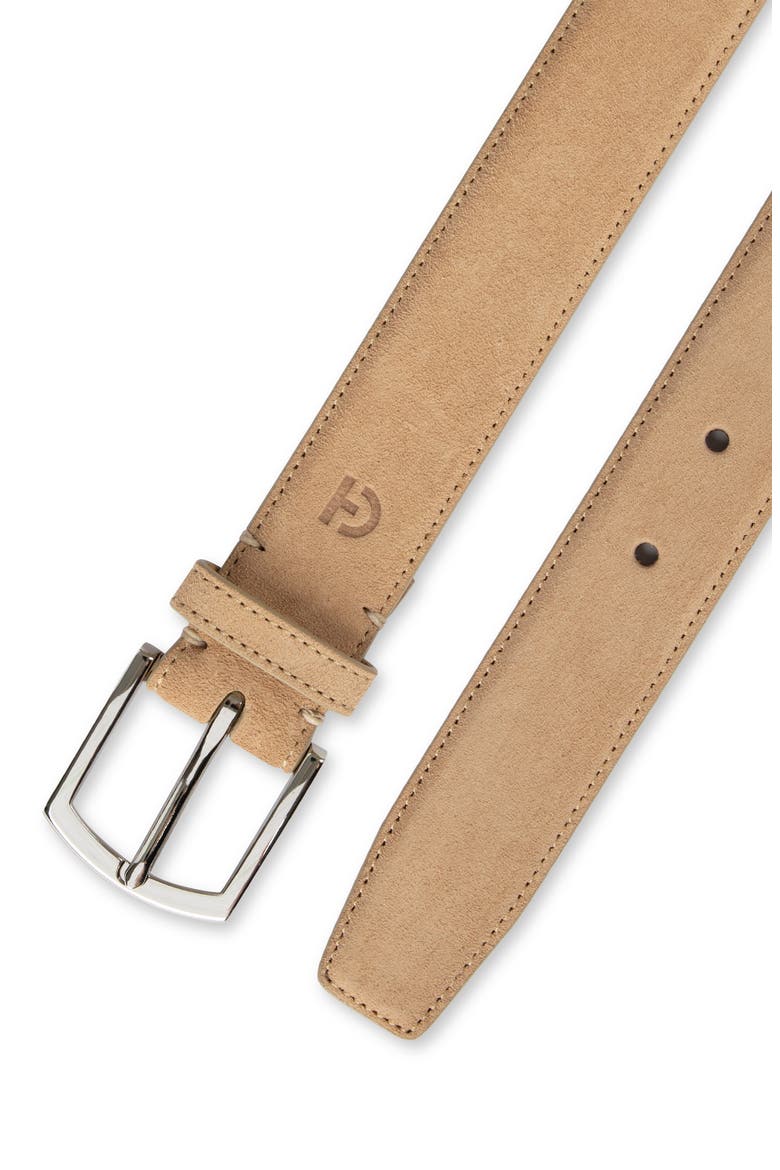 Suede Belt, Alternate, color, KHAKI
