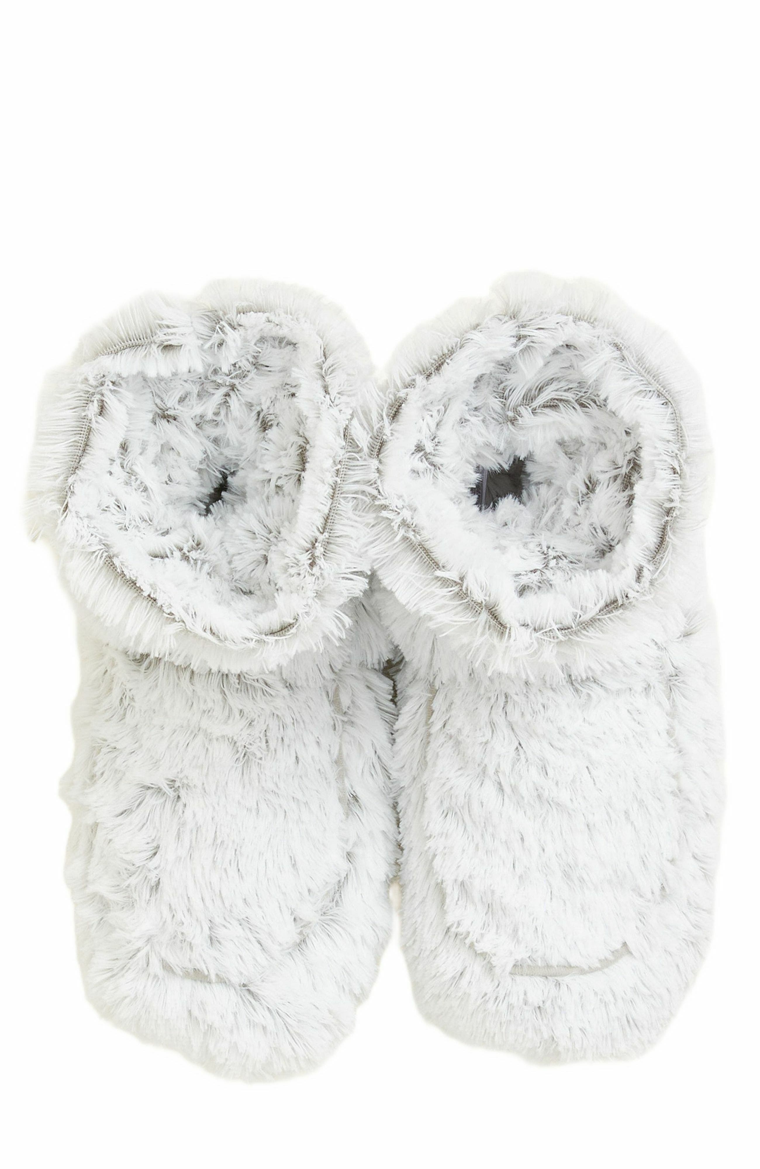 Warmies Marshmallow Plush Booties, Alternate, color, 