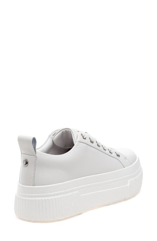 Jslides West Platform Sneaker In White