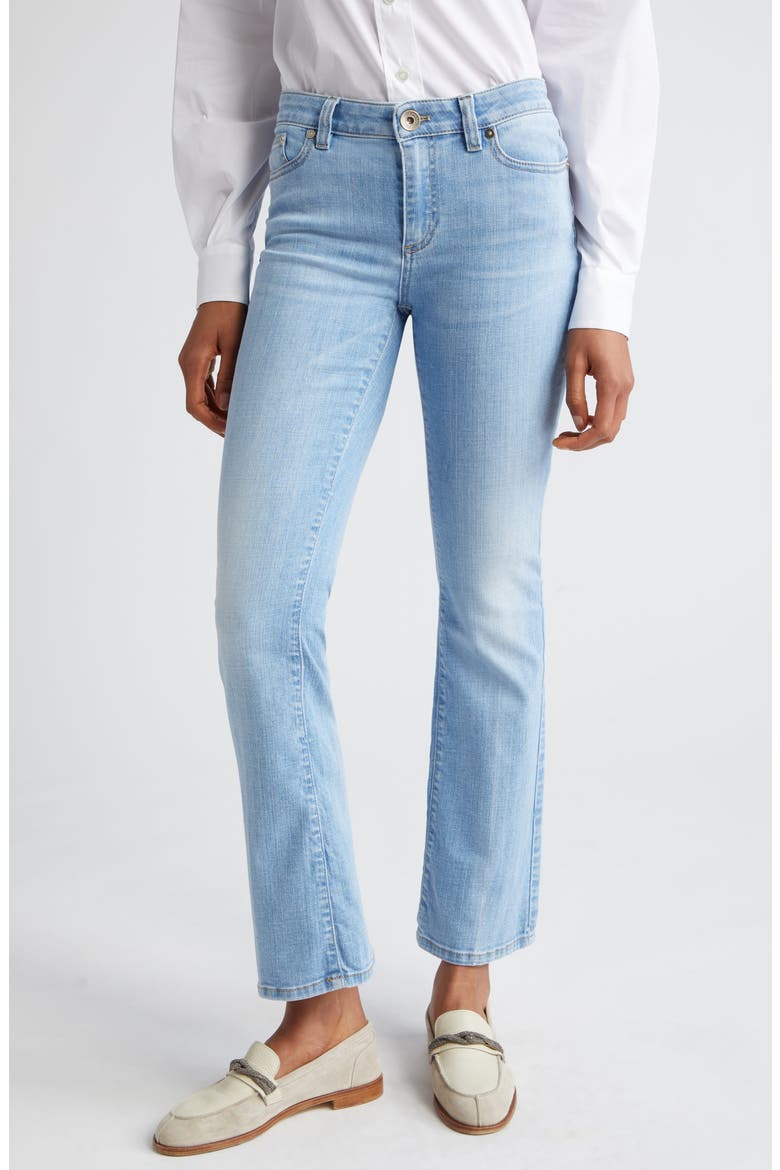 Flare Jeans, Main, color, BABY BLUE