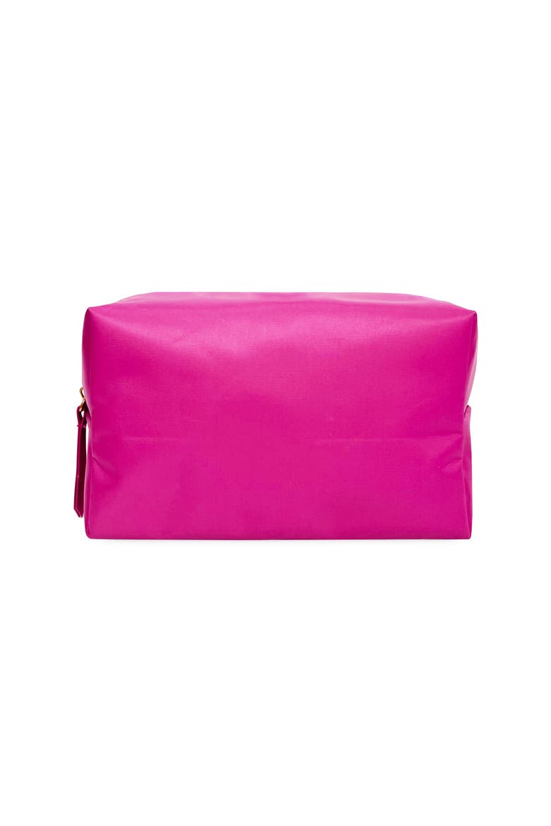The Rouge Cosmetic Bag, Alternate, color, Hot Pink