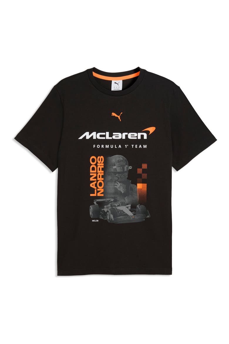 McLaren Racing Driver Graphic T-Shirt, Main, color, PUMA BLACK