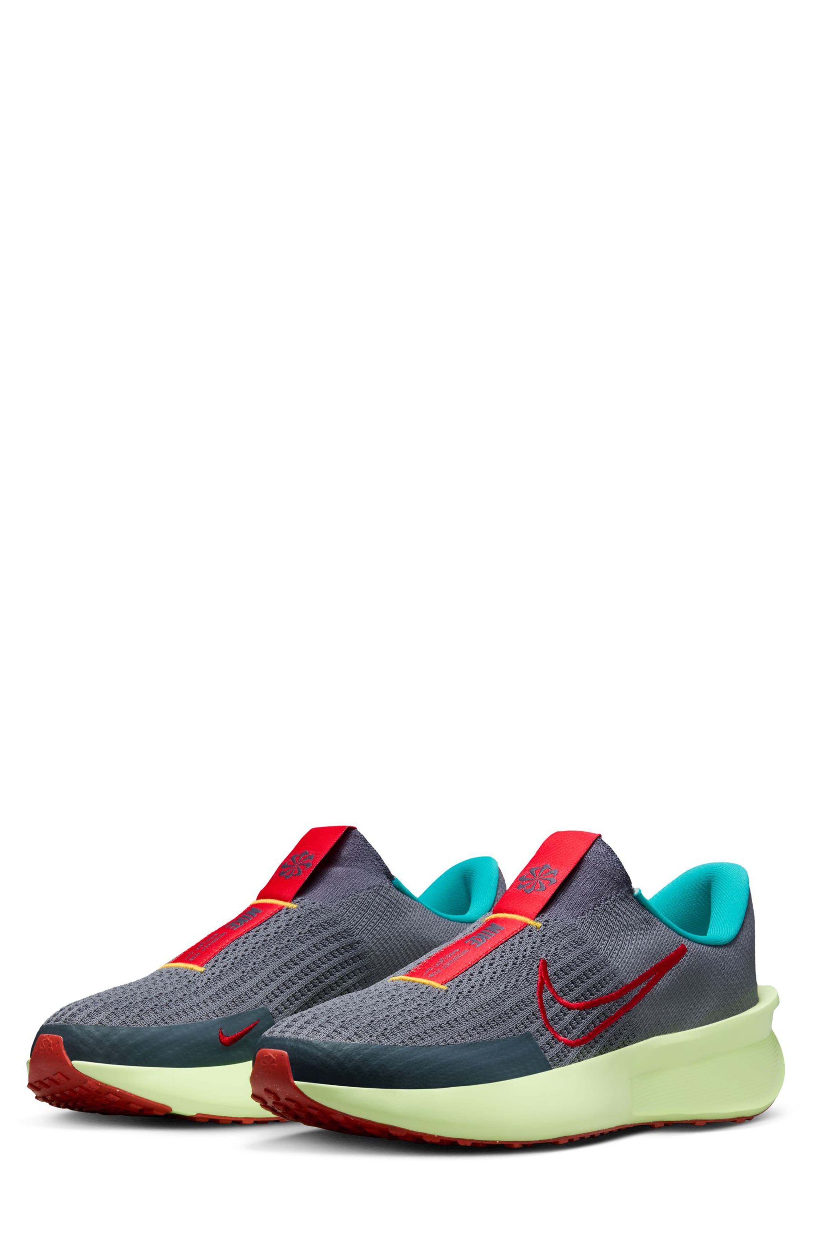 Nike Interact Run EasyOn Running Sneaker, Main, color, Light Carbon/ Light Crimson