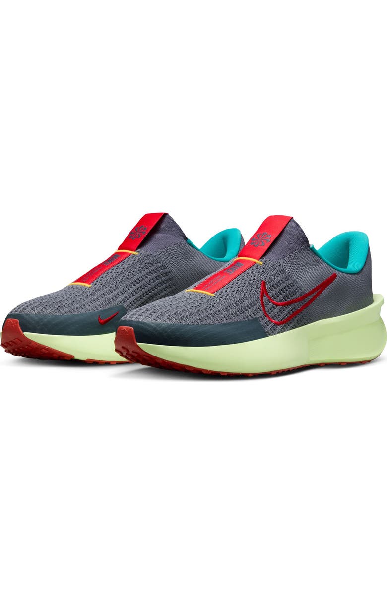 Nike Interact Run EasyOn Running Sneaker, Main, color, Light Carbon/ Light Crimson