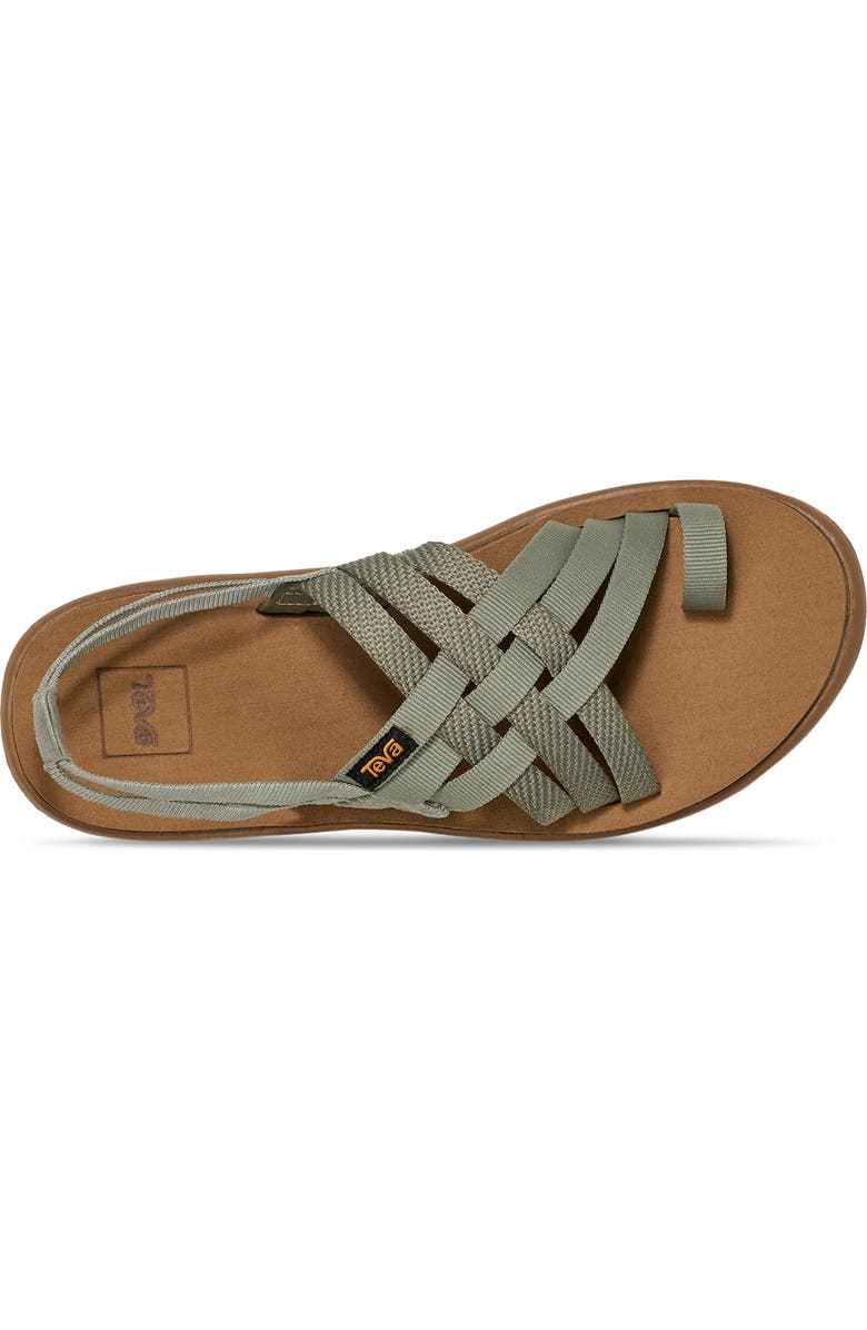 Teva Voya Water Friendly Sandal, Alternate, color, Seagrass/ Deep Lichen Green