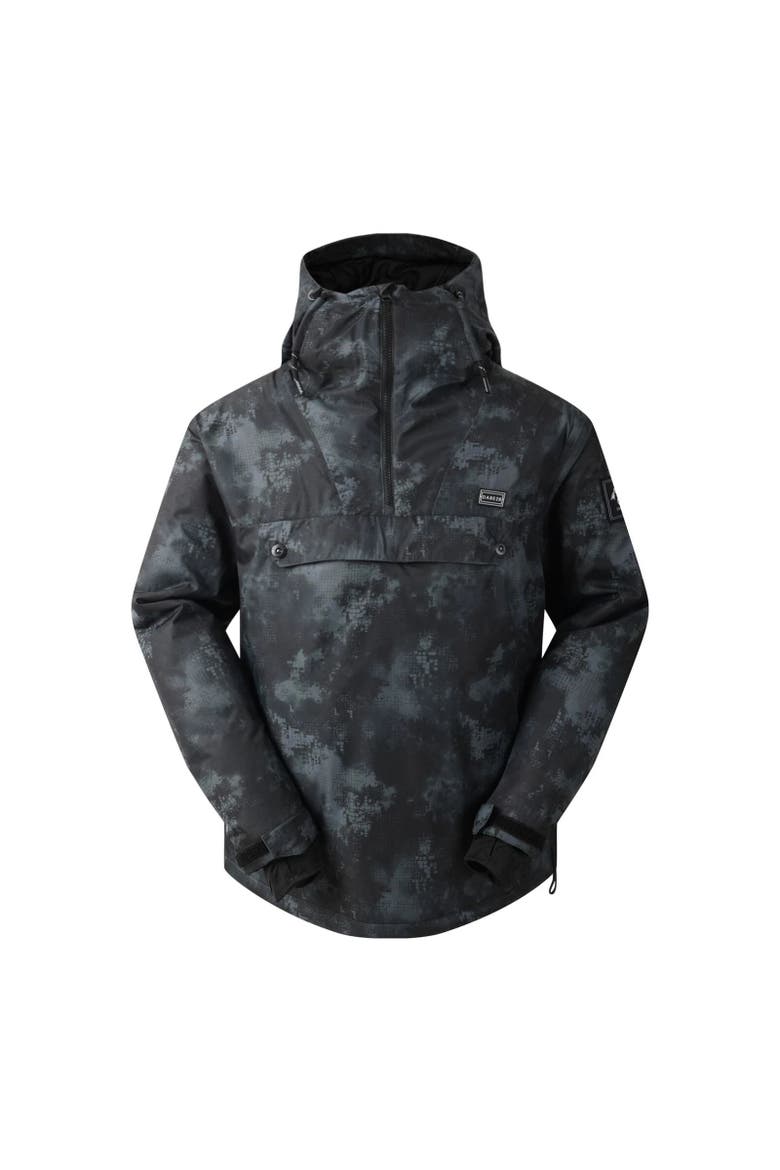 Freeride Ii Distressed Overhead Ski Jacket, Main, color, Iron Gate