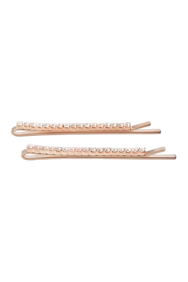 Sparkle Hair Pin, Alternate, color, Rose Gold