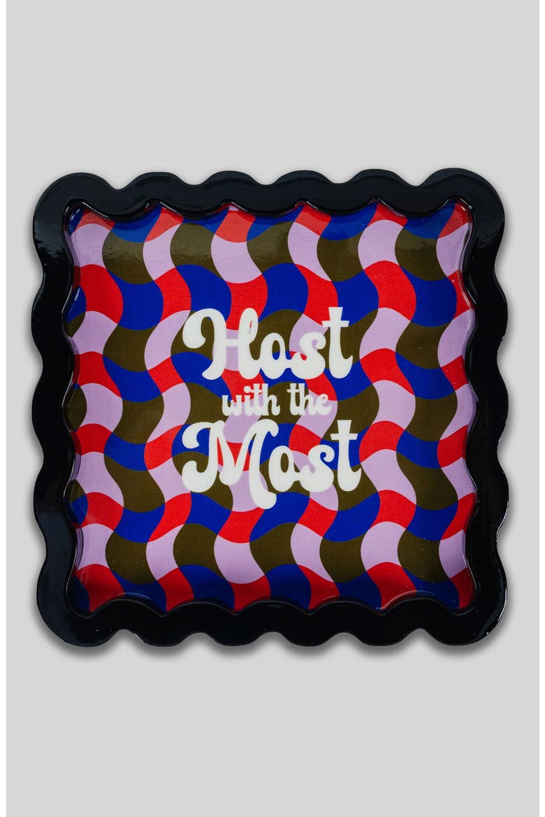 Host With the Most Lacquer Tray, Main, color, Host With The Most