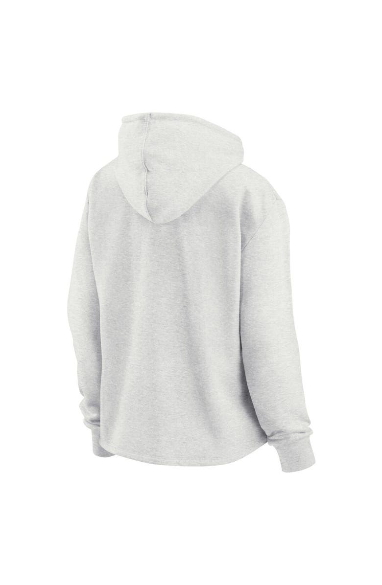 FANATICS Women's Fanatics Branded Ash Washington Capitals True Classics Legacy Quarter-Zip Hoodie, Alternate, color, Ash