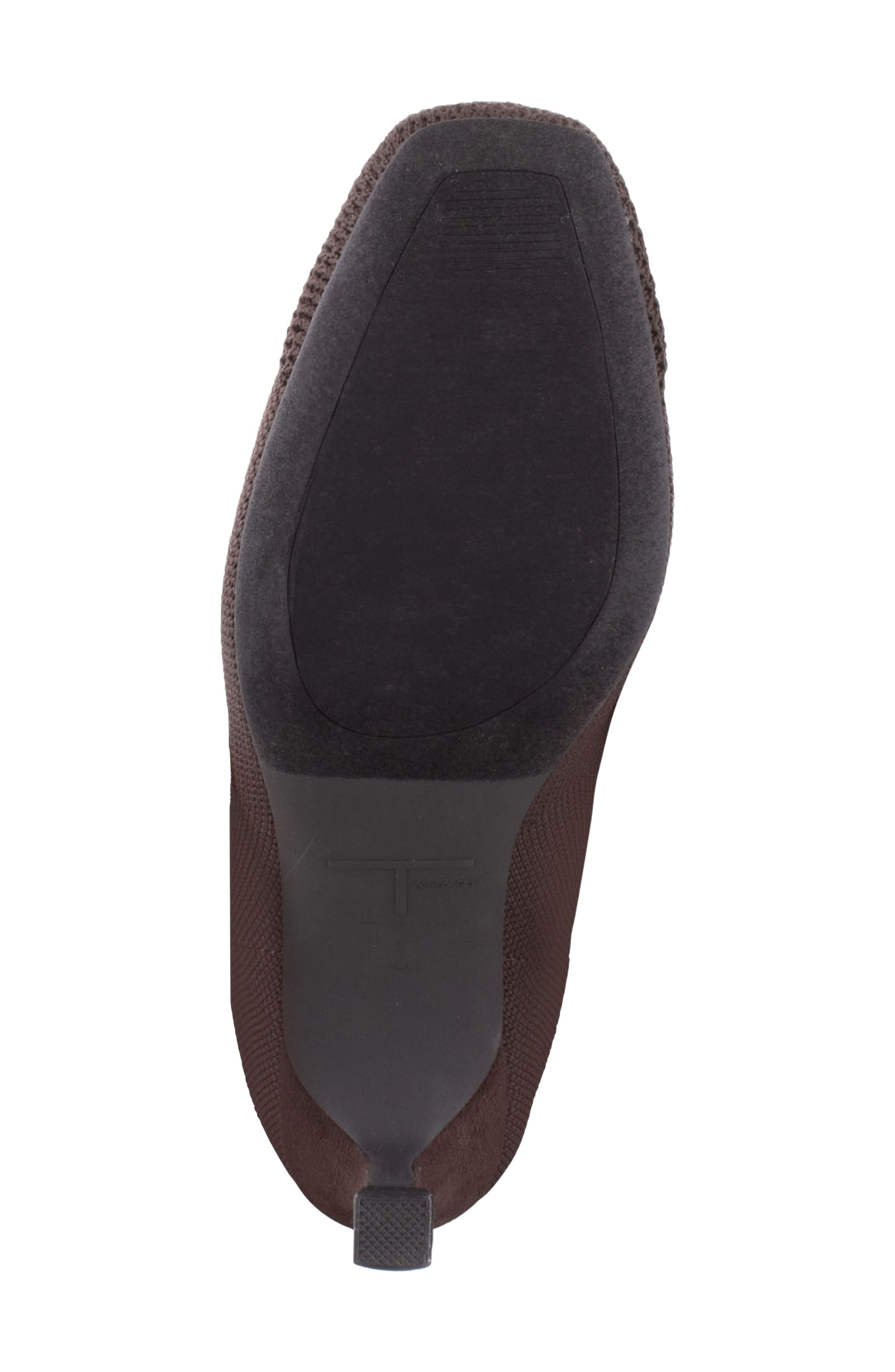 Alyssum Knit Boot, Alternate, color, DARK BROWN