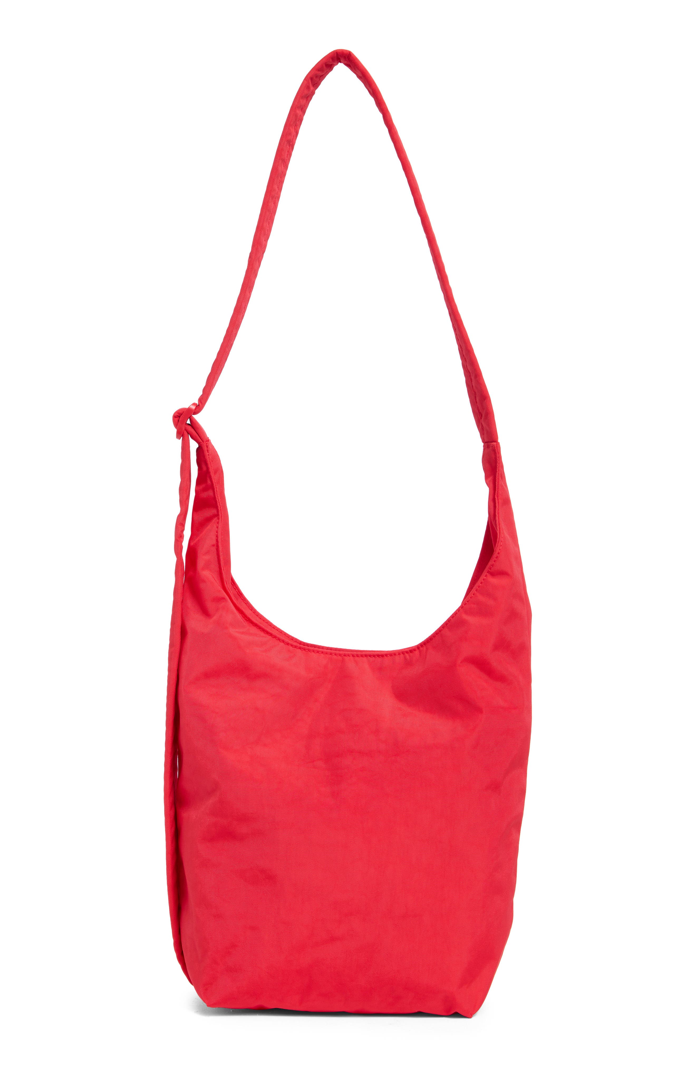 Small Nylon Sling Bag, Main, color, CANDY APPLE