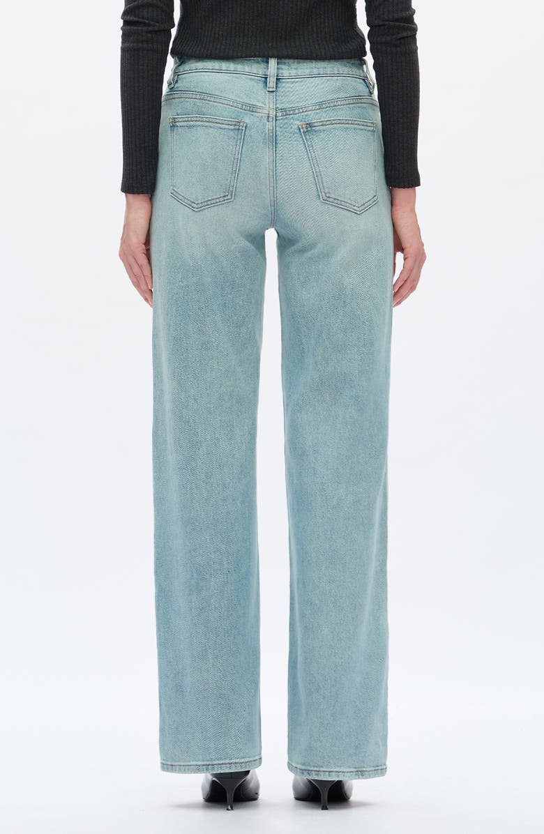 Bayeas Straight Leg Jeans, Alternate, color, Retro Light Blue