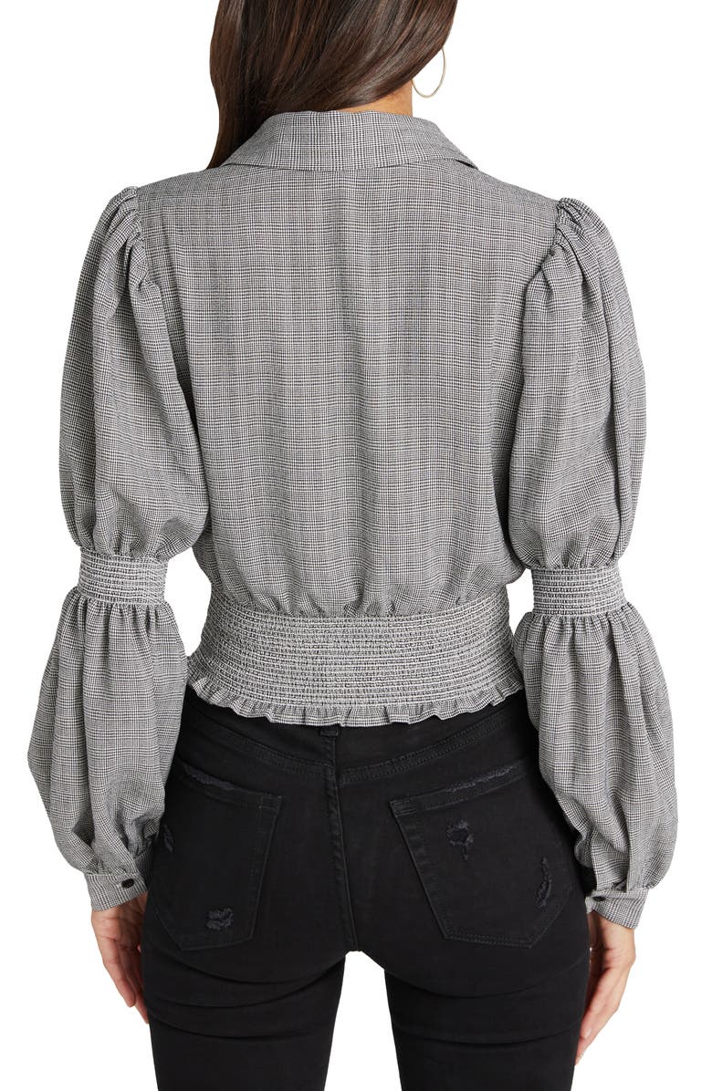 VICI Collection Long Sleeve Crop Top, Alternate, color, 