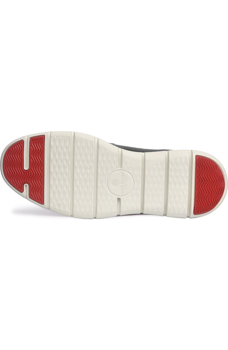 Marc Joseph New York Brooks Hands Free Technology Leather Plain Toe Casual Oxford, Alternate, color, Black Grainy Leather