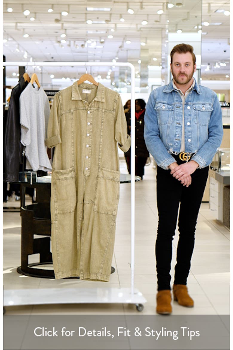 Margarita Long Sleeve Denim Jumpsuit video