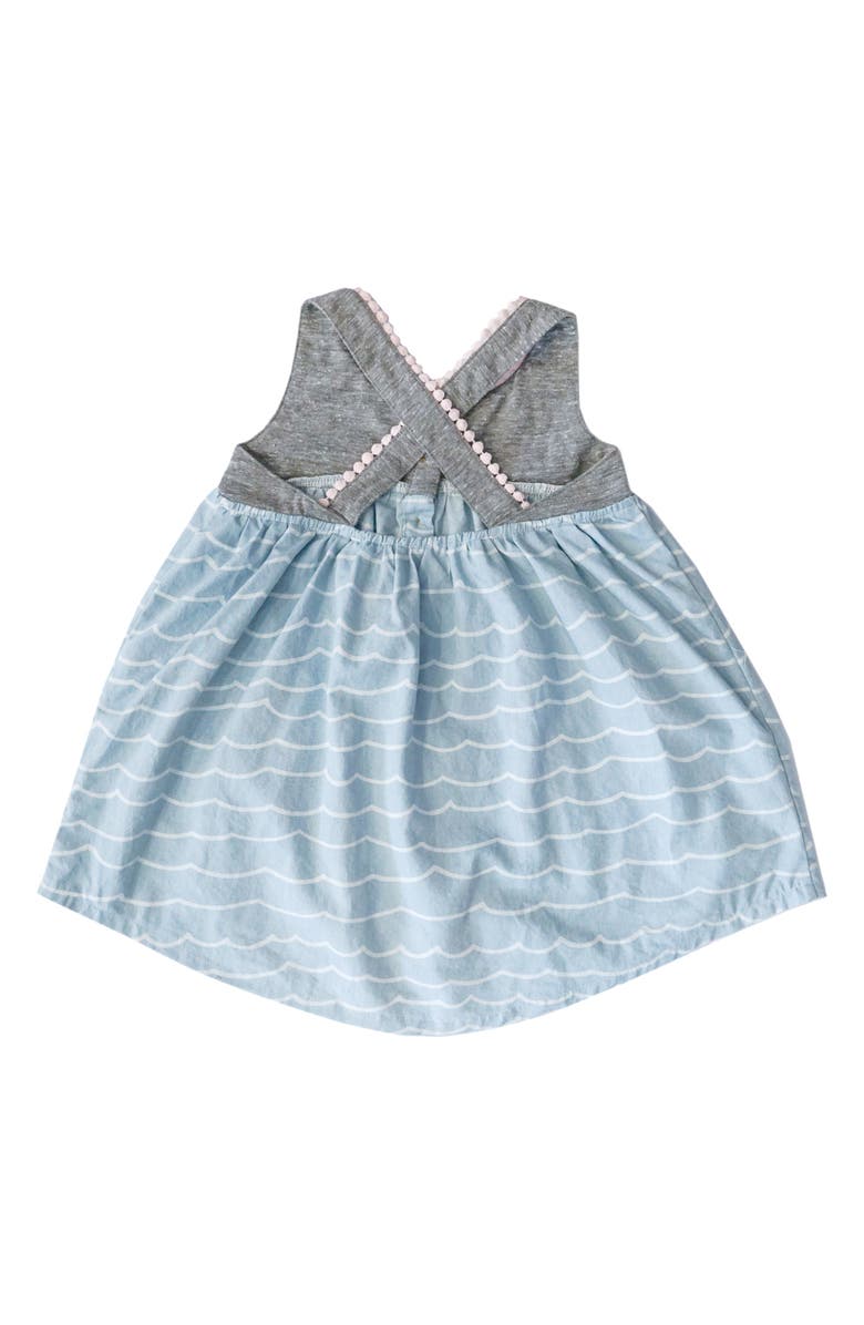 Miki Miette Marin Colorblock Cotton Tank Dress, Alternate, color, Key West