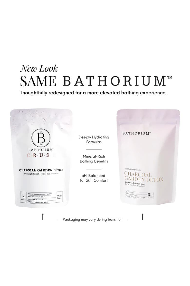 Charcoal Garden Detox Crush Bath Soak, Alternate, color, NO COLOR