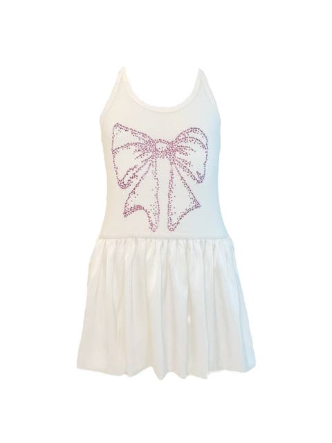 Crystal Bow Bubble Dress