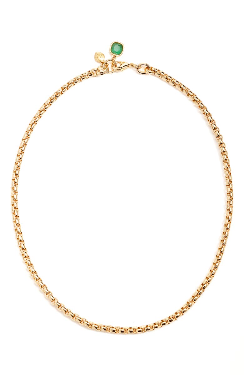 ROXANNE ASSOULIN Posh Esmerelda Necklace, Main, color, 