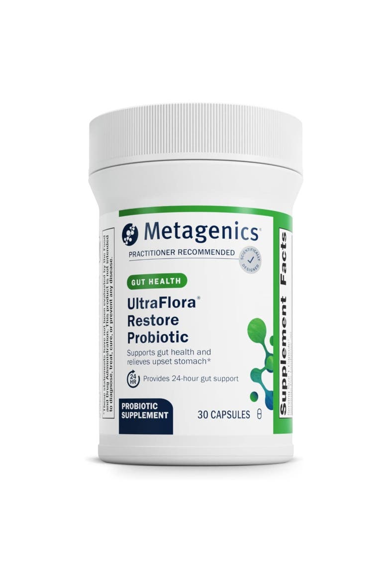 UltraFlora Restore Probiotic Gut Health Supplement 30 Capsules, Main, color, None