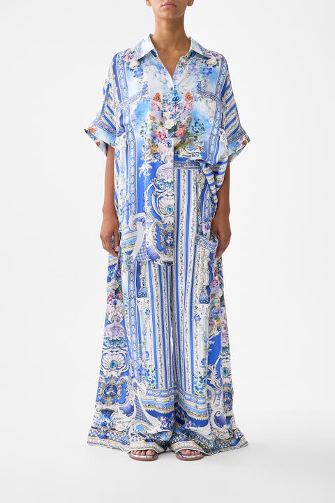 Wide Leg Trouser With Front Pockets