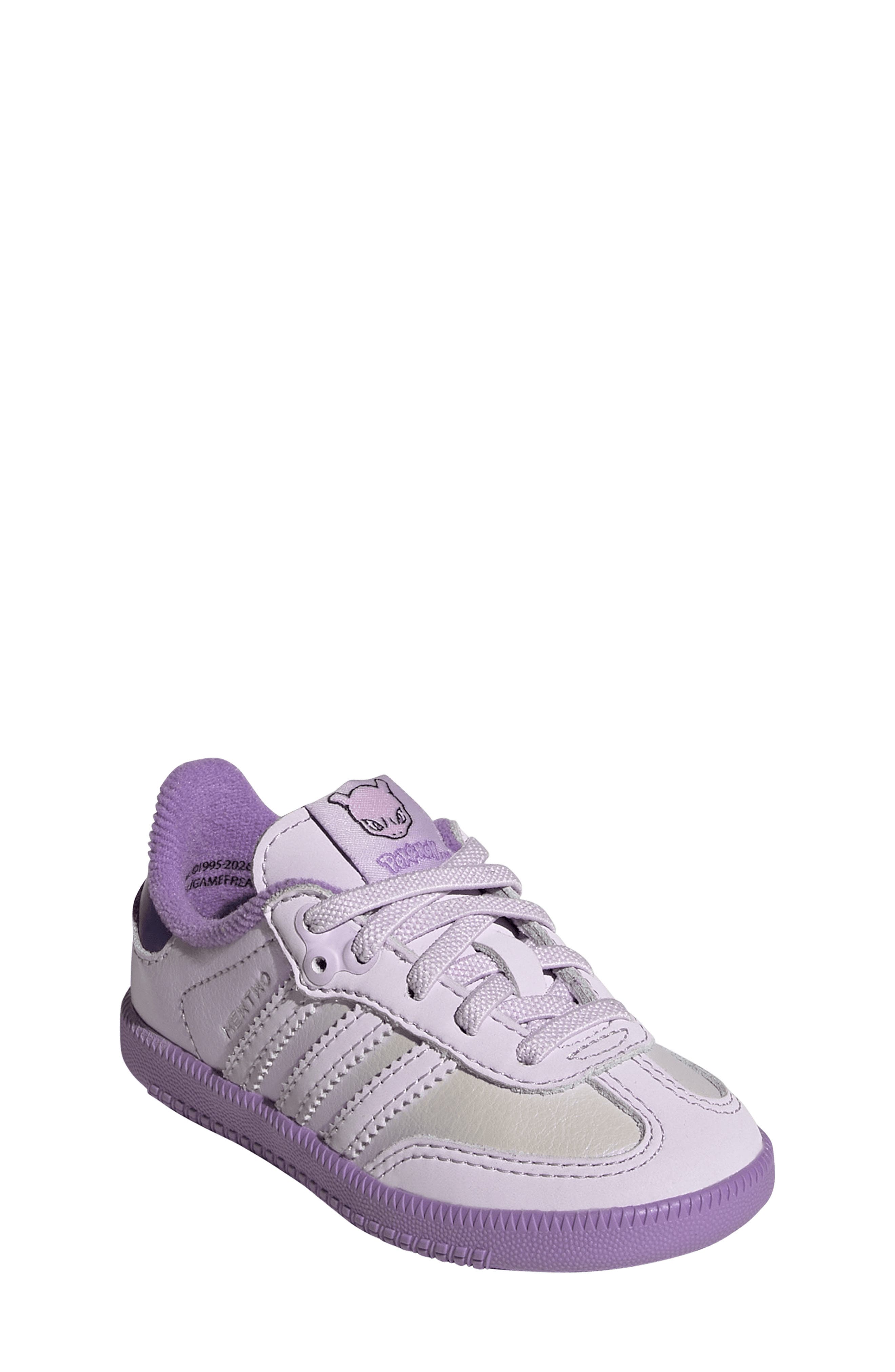 Kids' Samba OG Sneaker, Alternate, color, ICE LAVENDER/ VIOLET