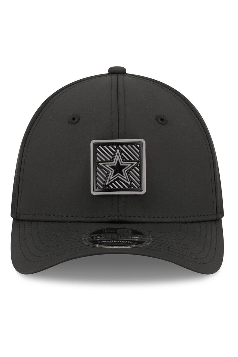 Men's New Era  Black Dallas Cowboys 2026 NFL Training Camp 39THIRTY Flex Hat, Alternate, color, Black