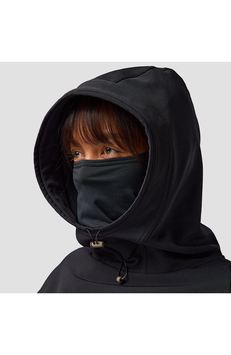 Backcountry Destination Softshell Fleece Hoodie - Women's, Alternate, color, Black