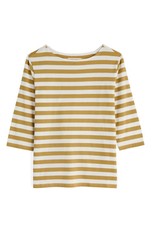 Seasalt Cornwall Sailor Stripe Organic Cotton Top In Multi