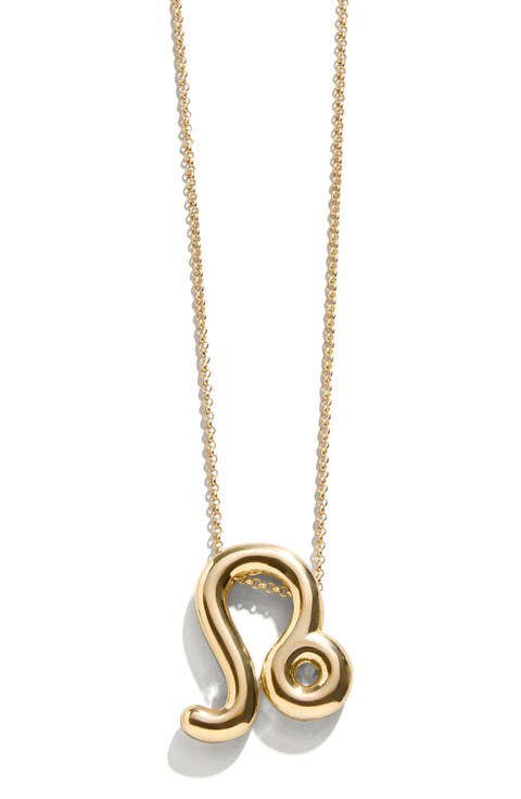 Zodiac Pendant Necklace