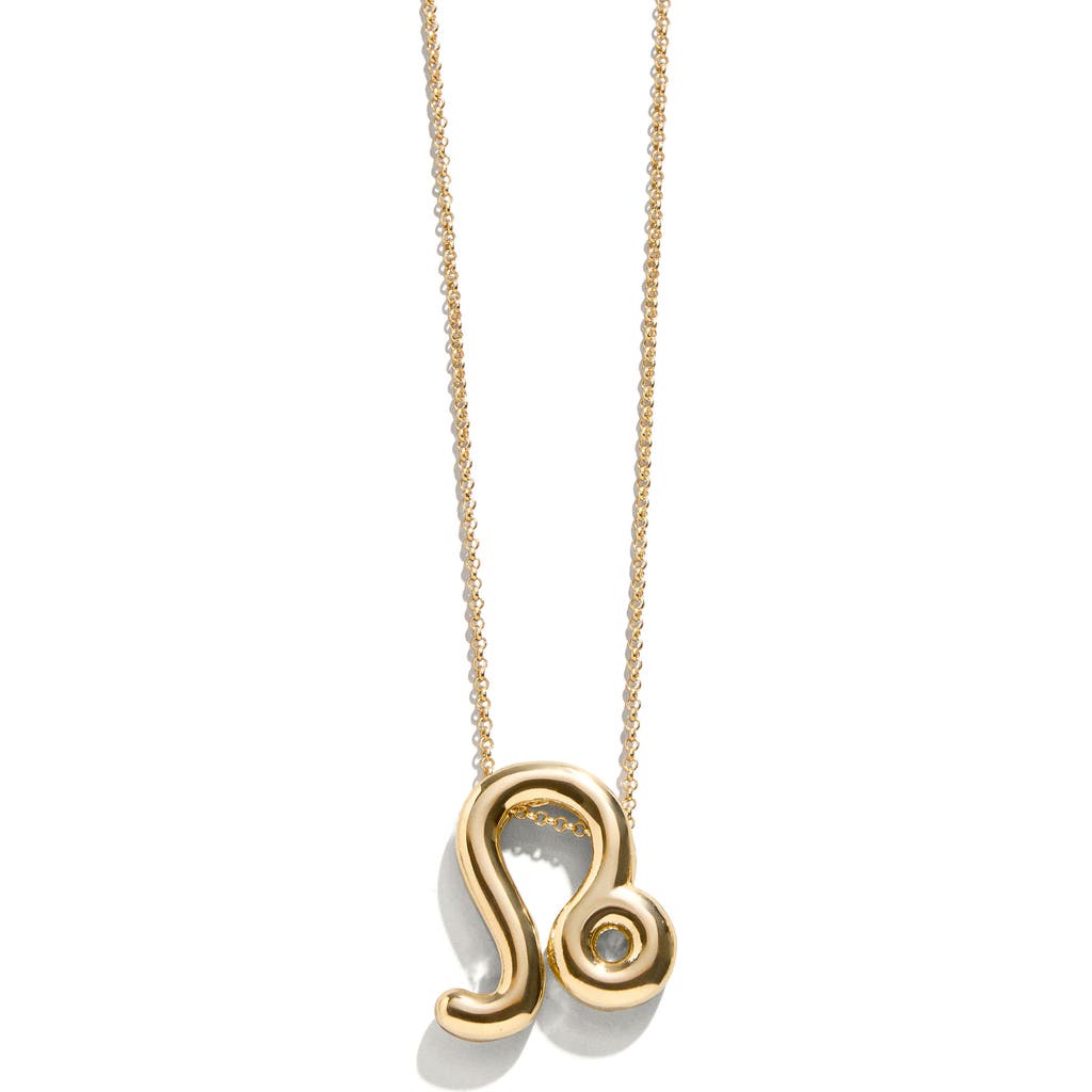 Baublebar Zodiac Pendant Necklace In Leo