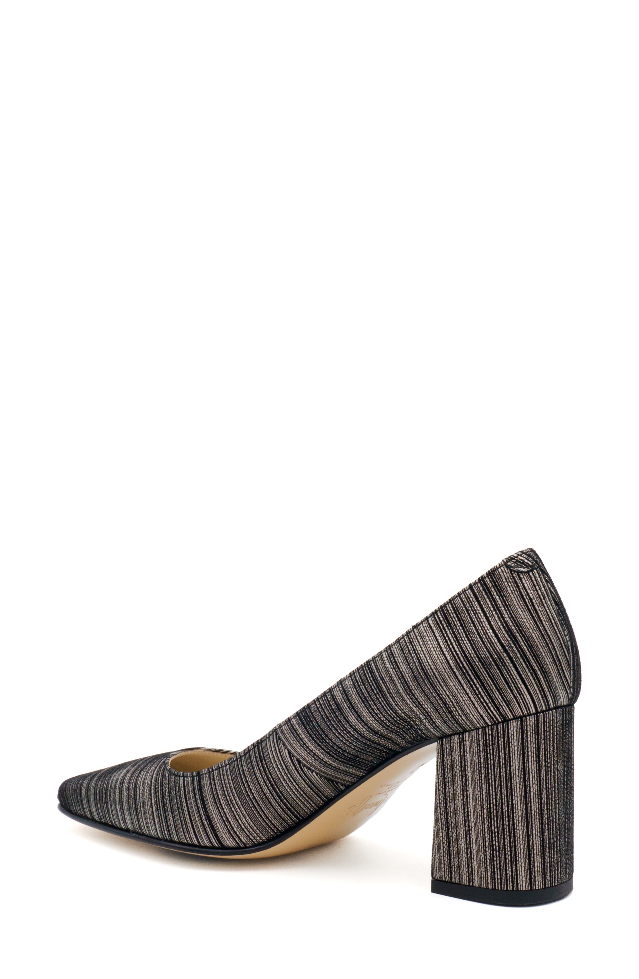 Falco Block Heel Pump, Alternate, color, PEWTER JEANS