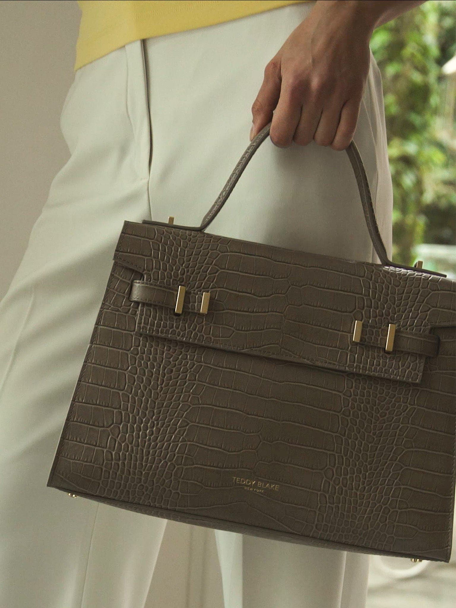 Teddy Blake Ava Croco  14", Alternate, color, Beige