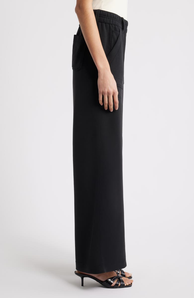 Wit & Wisdom Glider Skyrise Wide Leg Pants, Alternate, color, Vintage Black