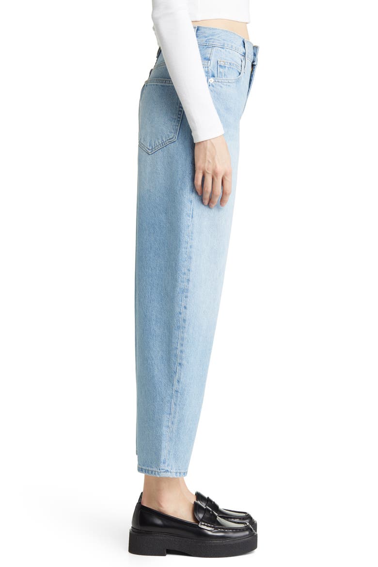 Ultra High Waist Barrel Leg Jeans, Alternate, color, ZONA