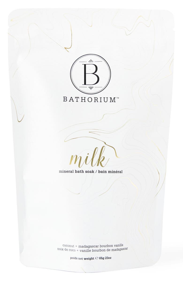 Bathorium Milk Mineral Bath Soak, Main, color, 