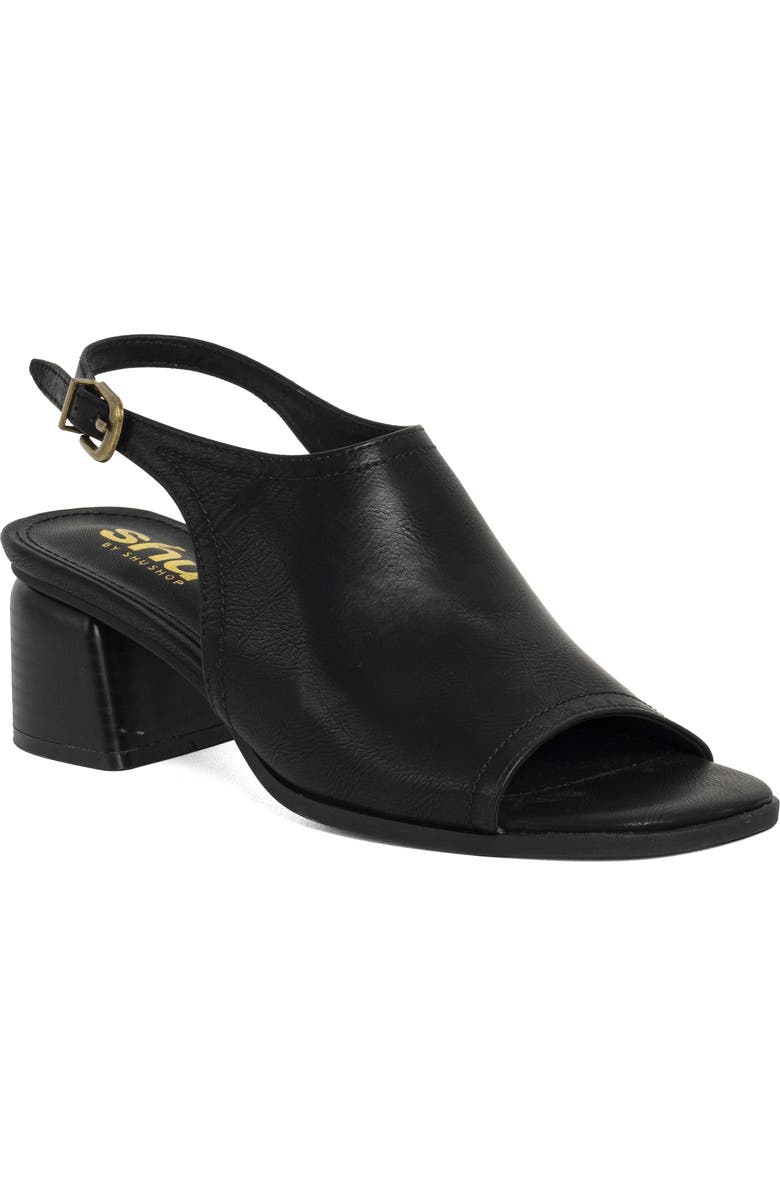 SHUSHOP Faith Sandal, Main, color, Black