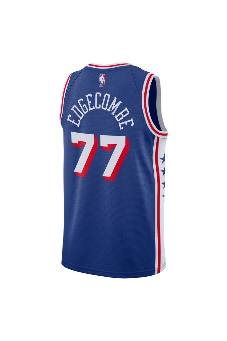 Unisex Nike VJ Edgecombe Royal Philadelphia 76ers Swingman Jersey - Icon Edition, Alternate, color, Royal