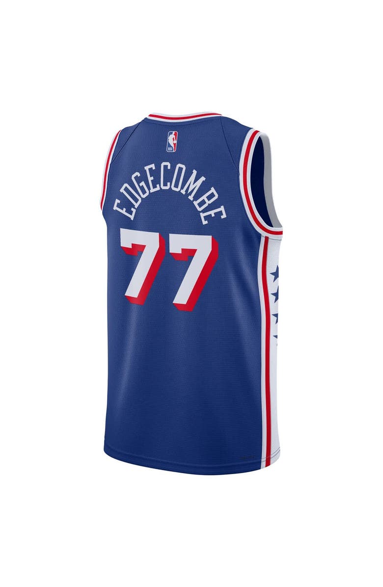 Nike Unisex Nike VJ Edgecombe Royal Philadelphia 76ers Swingman Jersey - Icon Edition, Alternate, color, Royal
