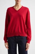 Johnstons of Elgin Lunan Cashmere V-Neck Sweater