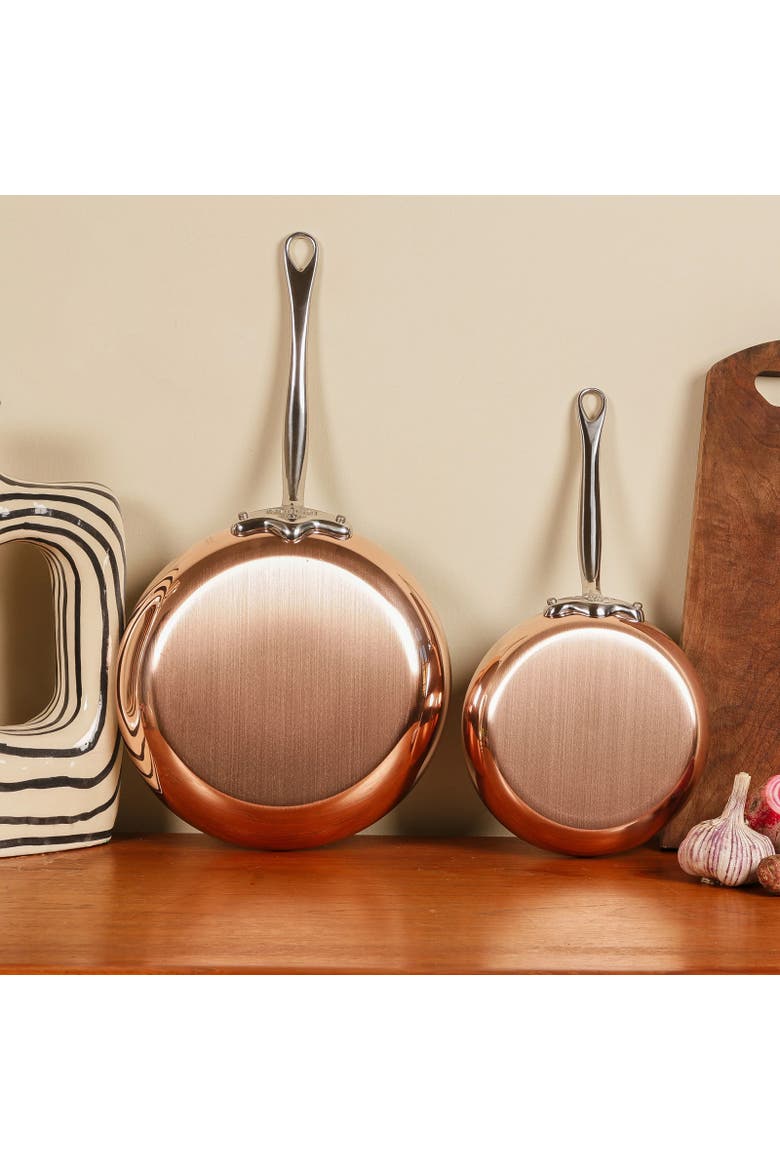 M'Heritage M'150s 10 qt. Stock Pot W/Lid Cast Stainless Handle, Alternate, color, Copper