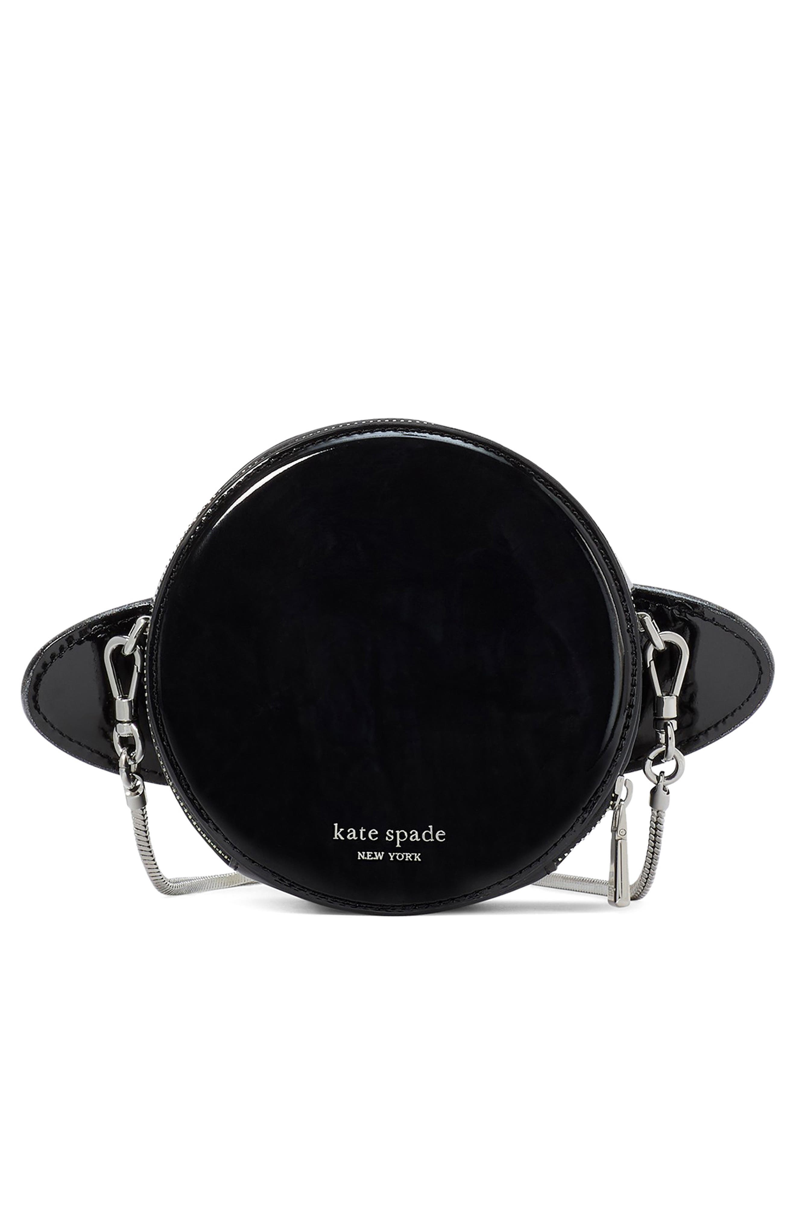 Kate Spade New York spaced out embellished saturn crossbody bag, Alternate, color, 