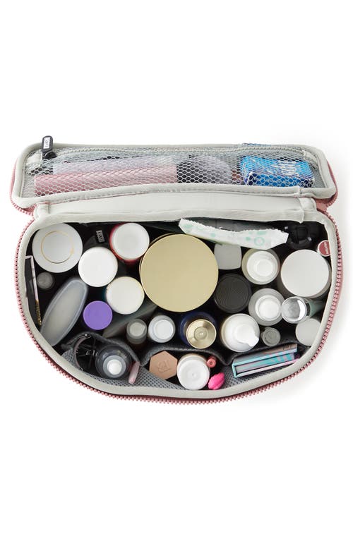 Kusshi Large Neoprene Train Case In Mauve/stone-large