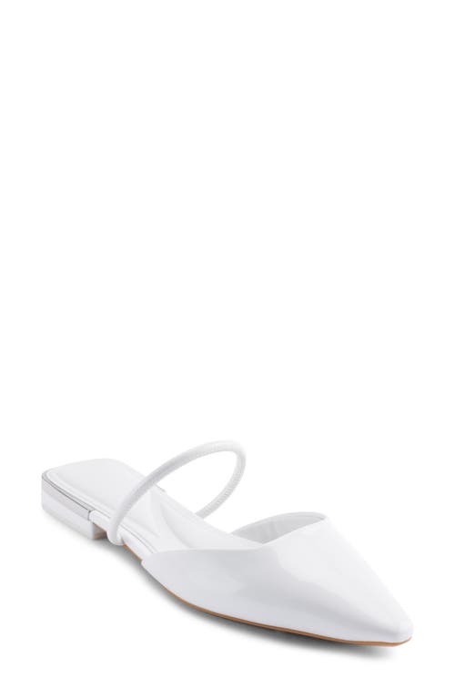 Dkny Cabbi Mary Jane Mule In White