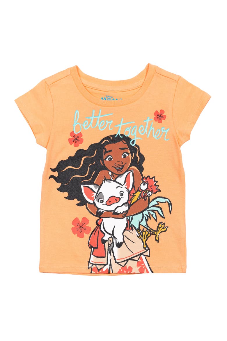 Moana 3-Pack T-Shirts, Alternate, color, Orange/White/Blue